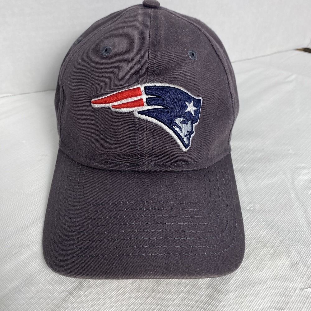 New England Patroits Hat New 9TWENTY Adjustable slouch Clean Up Faded Blue